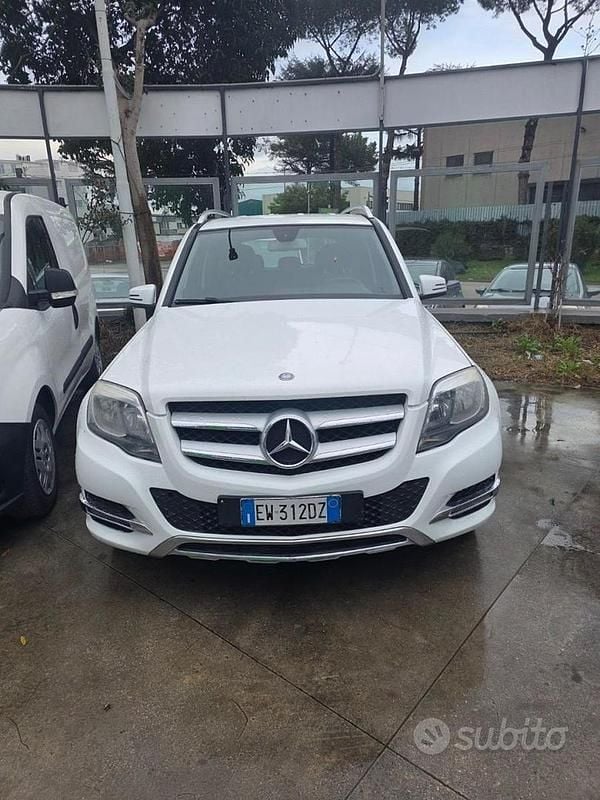 Usata Mercedes GLK220 170 CV (125 kW) 2014 Bianco SUV