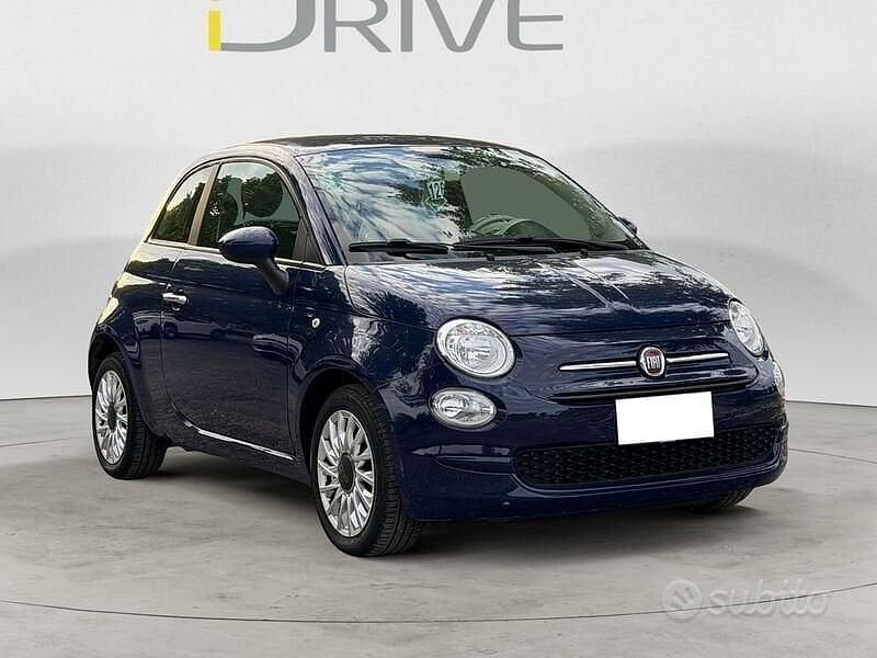 Usata Fiat 500 69 CV (50 kW) 2019 Blu Berlina