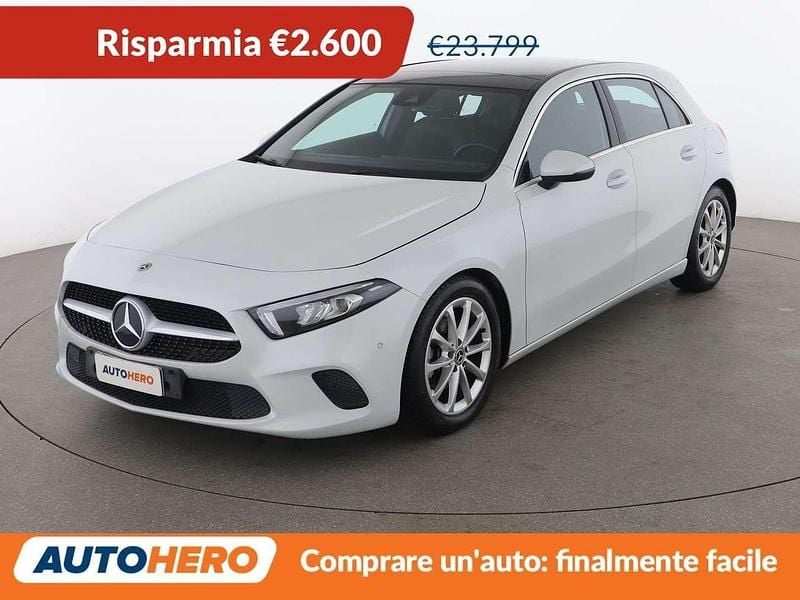 Usata Mercedes A180 136 CV (100 kW) 2020 Bianco Berlina