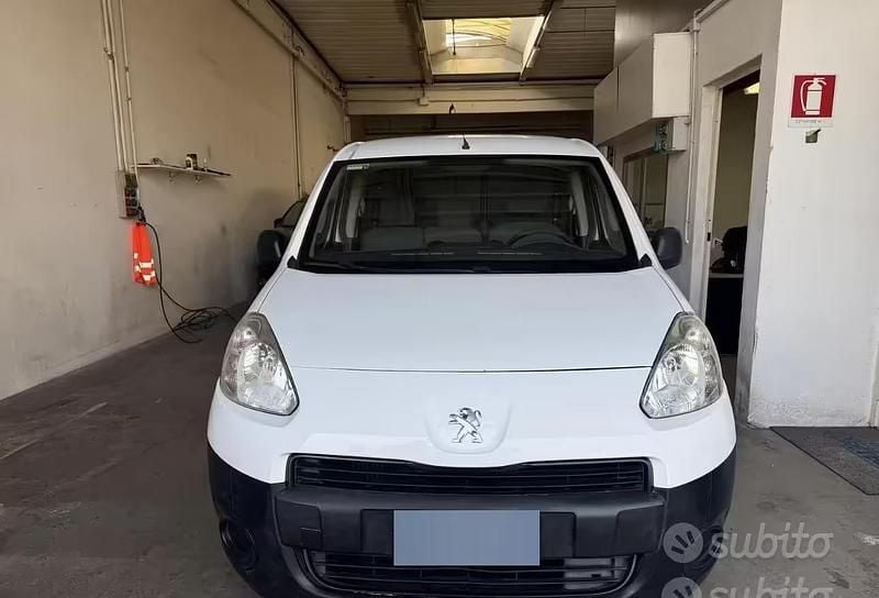 Usata Peugeot Partner 2014 Bianco Monovolume