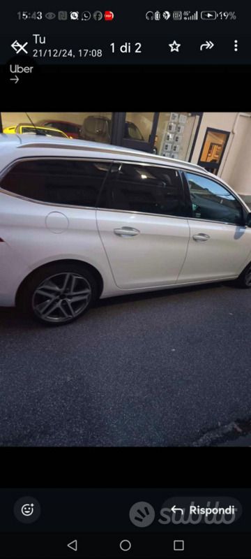 Usata Peugeot 308 Allure 156 CV (114 kW) 2015 Bianco Station wagon