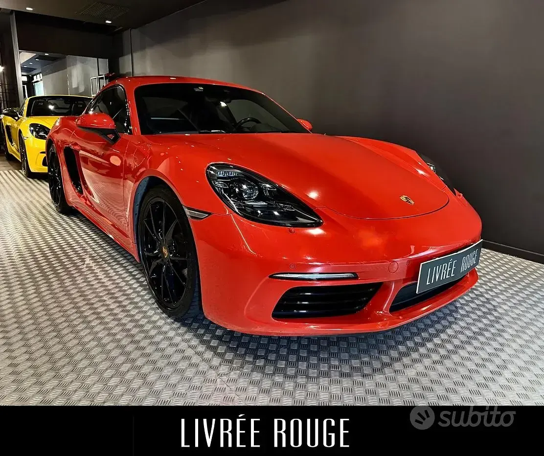 Usata Porsche 718 Cayman 300 CV (220 kW) 2017 Arancione Coupé
