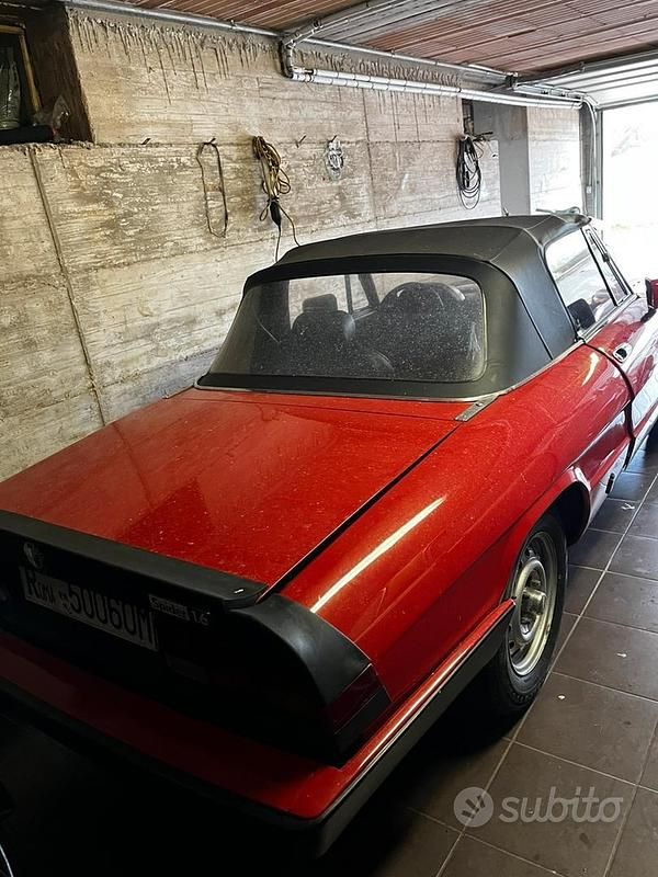 Usata Alfa Romeo Spider 1986 Cabrio