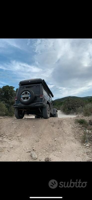 Usata Jeep Wrangler Unlimited 200 CV (147 kW) 2013 Nero SUV