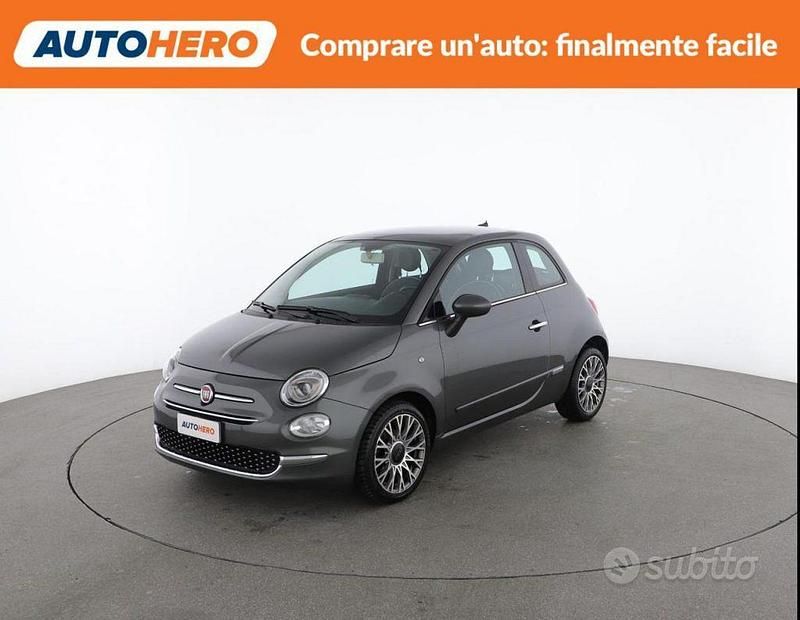 Usata Fiat 500 Lounge 70 CV (51 kW) 2018 Grigio Utilitaria
