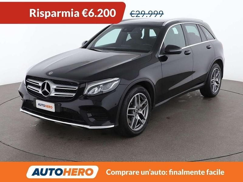 Usata Mercedes GLC220 170 CV (125 kW) 2018 Nero SUV