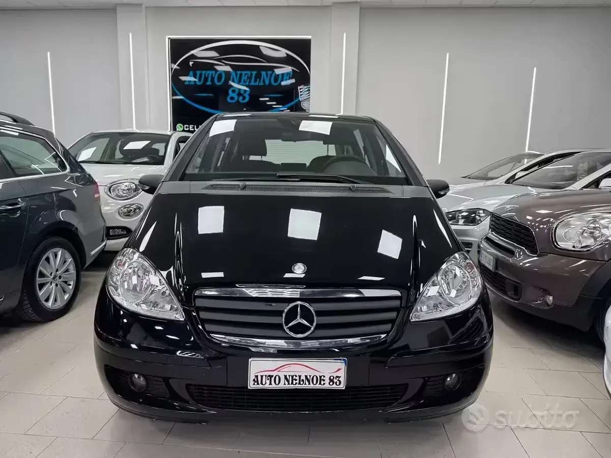 Usata Mercedes A180 Avantgarde 109 CV (80 kW) 2005 Nero Berlina
