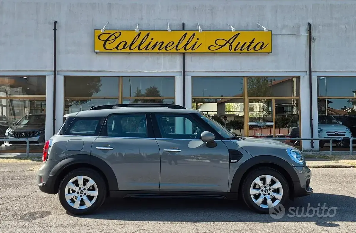 Usata Mini One Countryman Chili 102 CV (75 kW) 2018 Grey moonwalk metallizzato SUV
