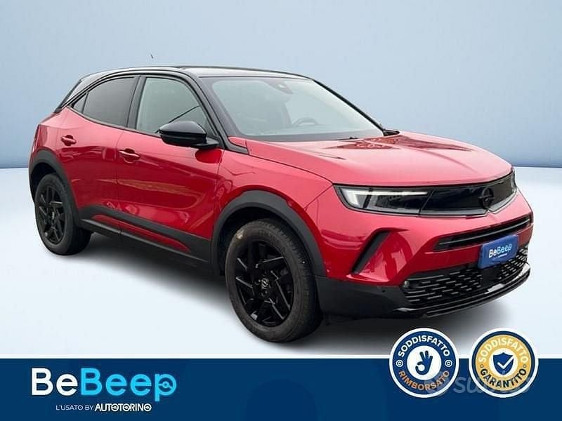 Usata Opel Mokka GS Line 100 CV (73 kW) 2022 Rosso metallizzato SUV