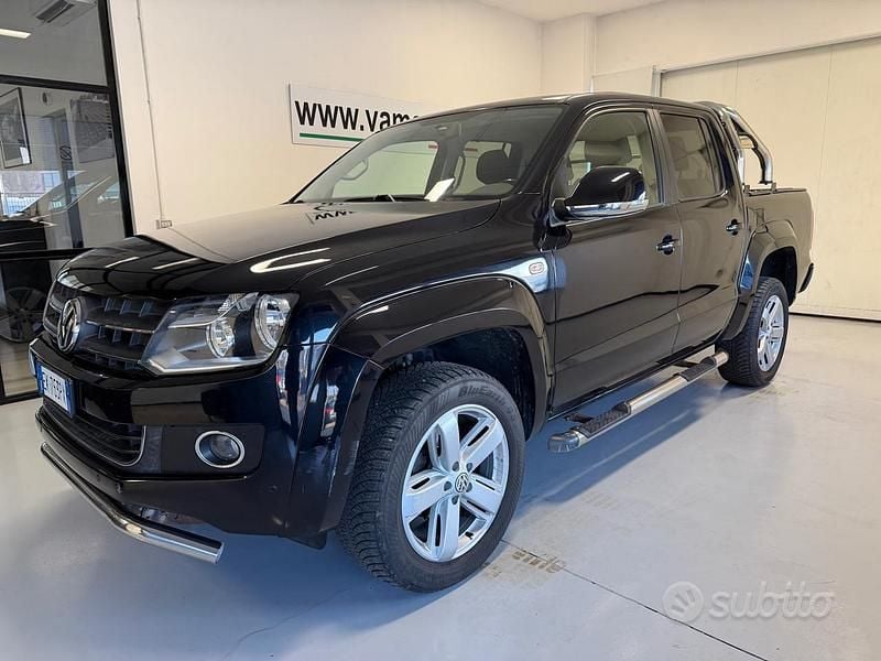 Nero Usata 2011 VW Amarok Highline Pick-up | 15.999 € (Buon prezzo) - Immagine 1/4