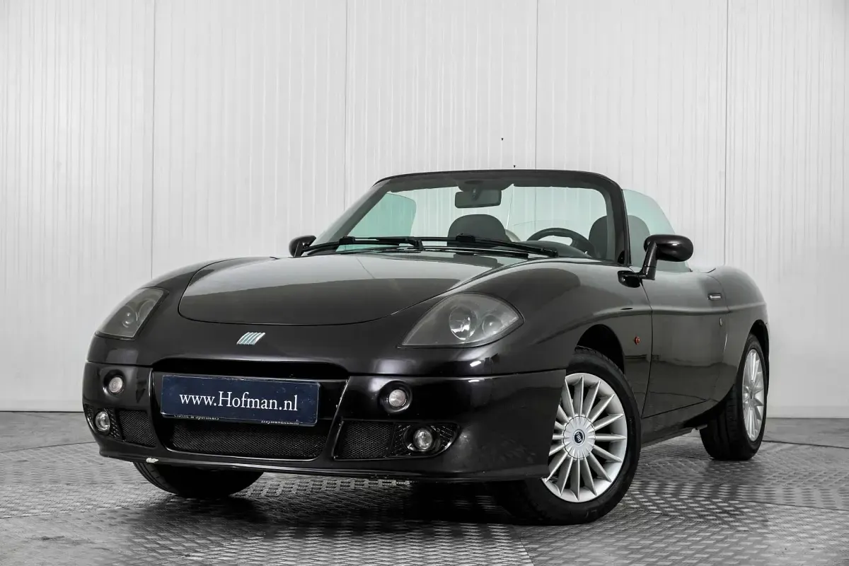 Usata Fiat Barchetta 131 CV (96 kW) 2001 Nero Cabrio