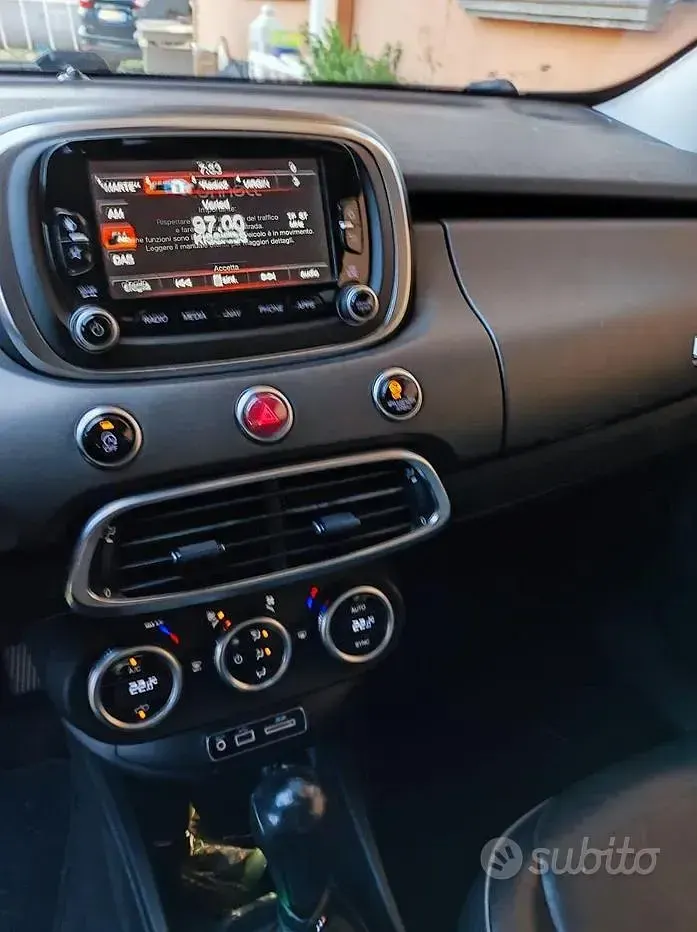 Usata Fiat 500X 140 CV (102 kW) 2015 Rosso SUV
