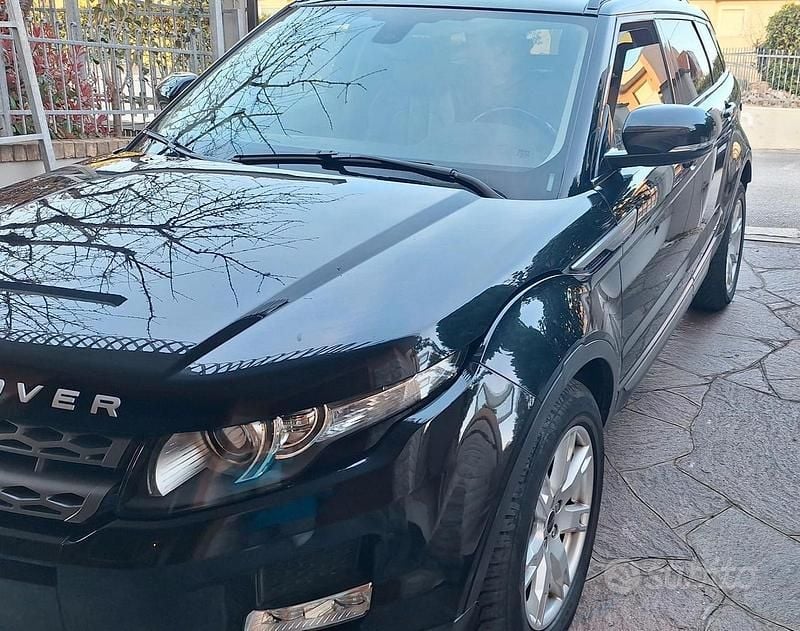Usata Land Rover Range Rover evoque 2011 Nero SUV