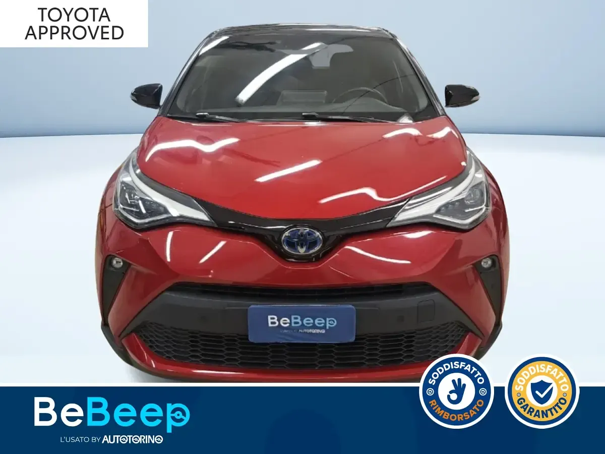Usata Toyota C-HR Trend 122 CV (89 kW) 2020 Rosso metallizzato SUV