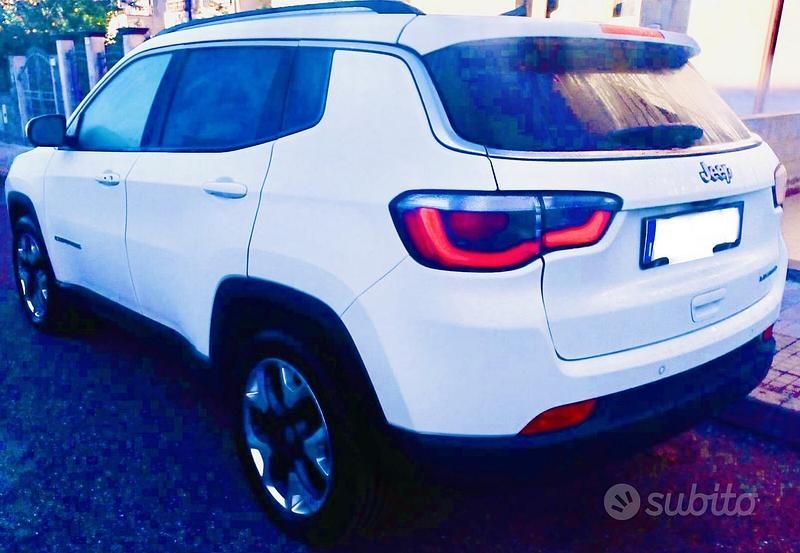 Usata Jeep Compass 120 CV (88 kW) 2019 Bianco SUV