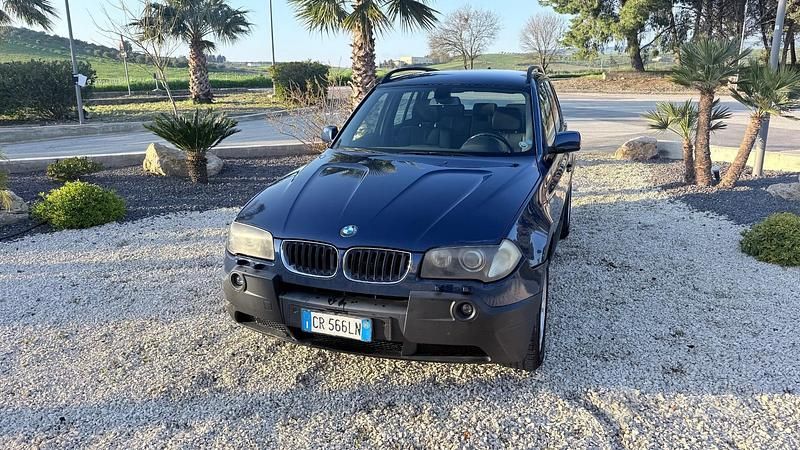 Usata BMW X3 150 CV (110 kW) 2005 Blu SUV