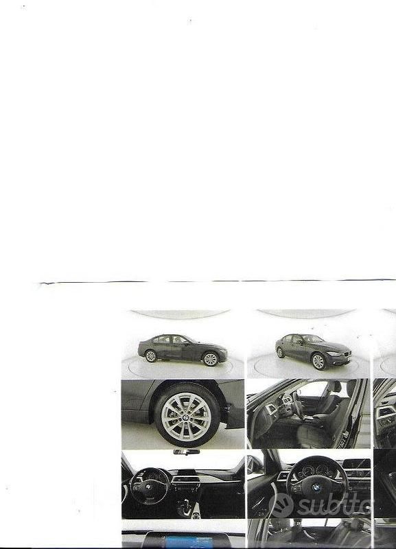 Usata BMW 320 Advantage 116 CV (85 kW) 2015 Nero Berlina