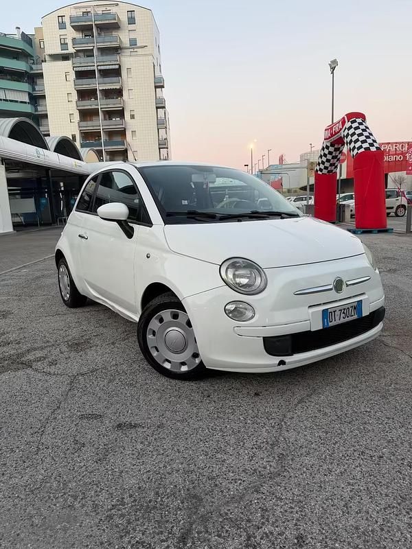 Usata Fiat 500 Pop 75 CV (55 kW) 2009 Bianco Cabrio