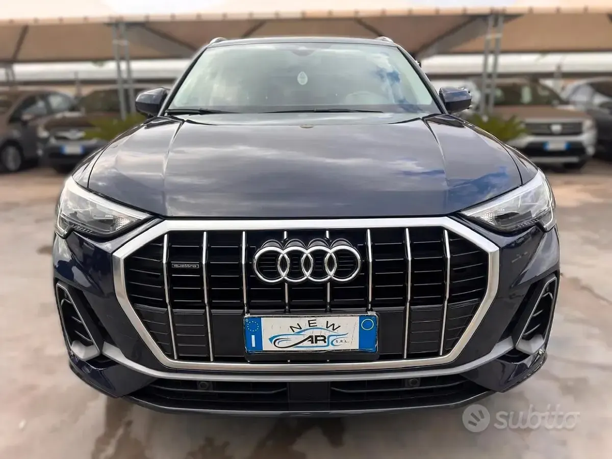 Käytetty Audi Q3 Design 150 HP (110 kW) 2020 Sininen Katumaasturi