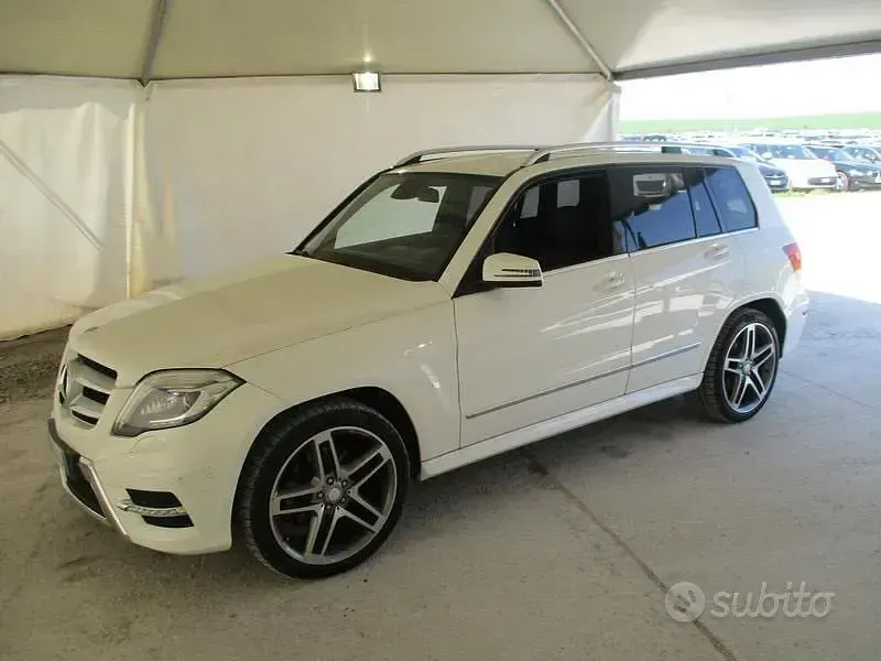 Usata Mercedes GLK250 204 CV (150 kW) 2017 Bianco SUV