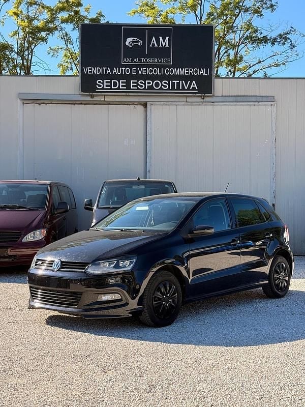 Usata VW Polo R-line 75 CV (55 kW) 2015 Nero Berlina