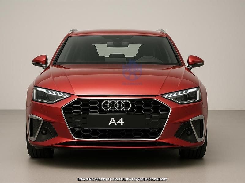 Usata Audi A4 S-Line 204 CV (150 kW) 2024 Rosso Station wagon