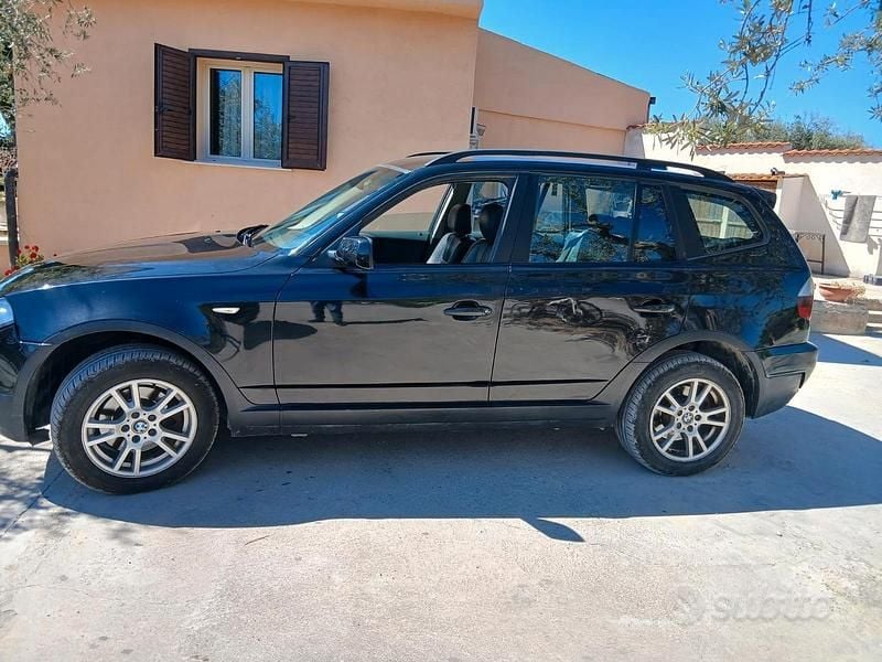 Usata BMW X3 177 CV (130 kW) 2007 Nero SUV
