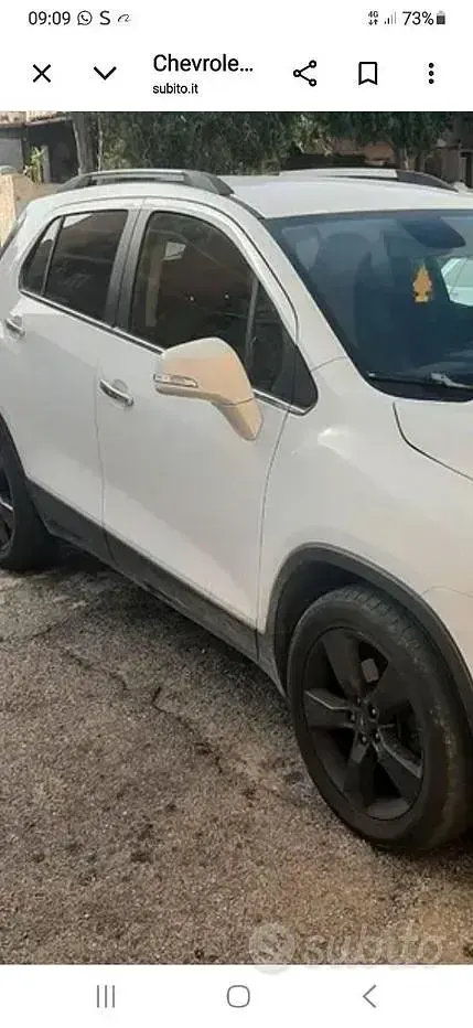 Usata Chevrolet Trax 131 CV (96 kW) 2013 Bianco SUV