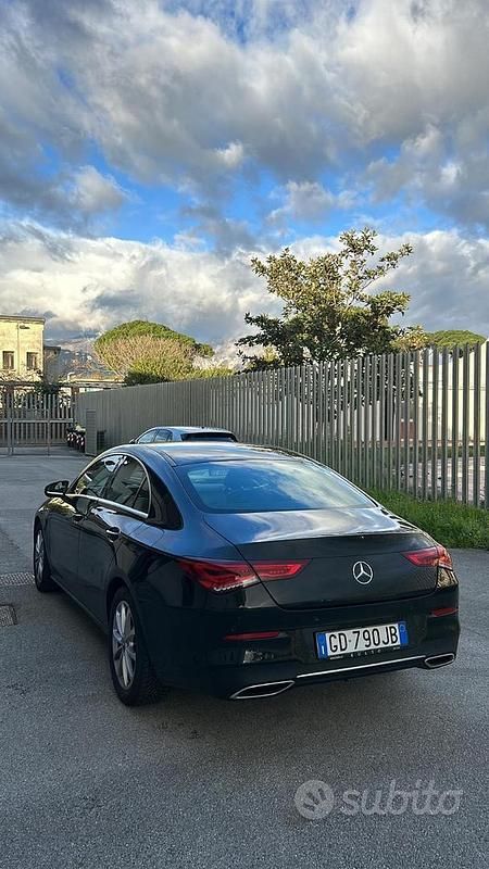 Usata Mercedes CLA180 Executive 109 CV (80 kW) 2019 Nero Berlina