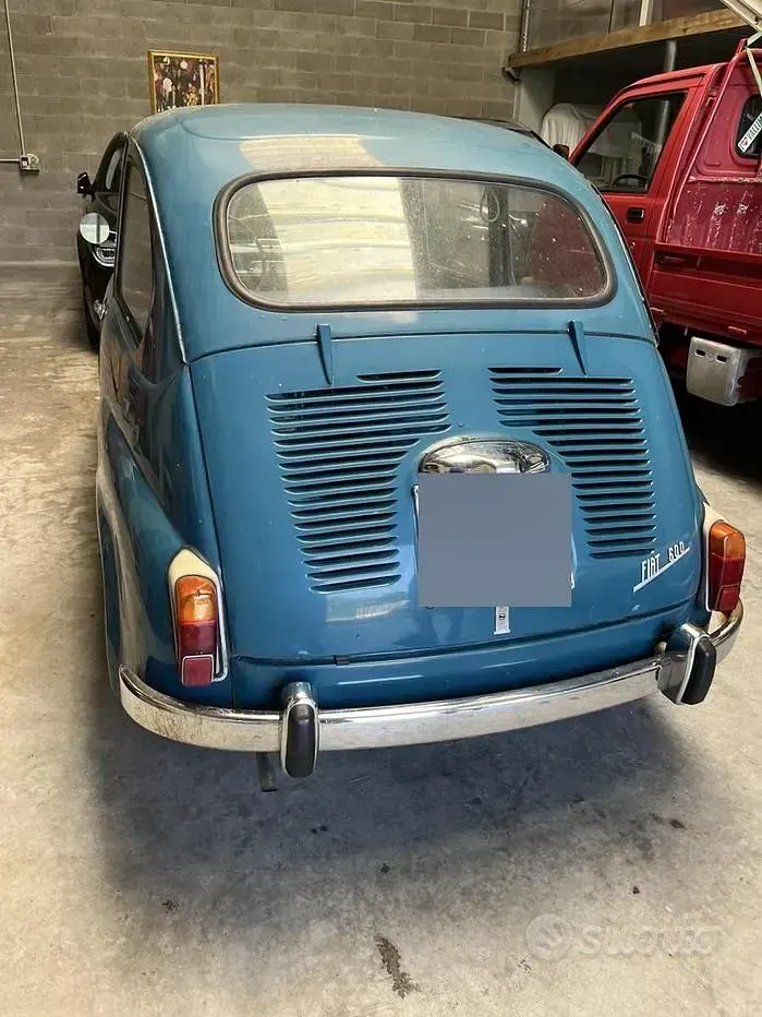 Usata Fiat 600 1960 Bluazzurro Coupé