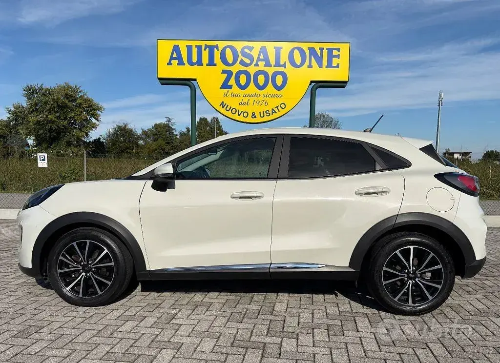 Usata Ford Puma 125 CV (91 kW) 2021 Bianco SUV