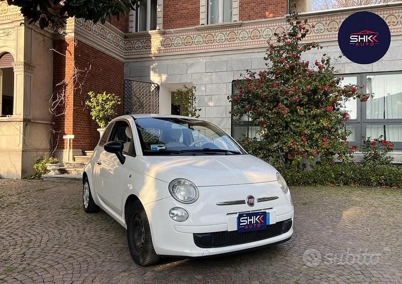 Usata Fiat 500 Lounge 69 CV (50 kW) 2009 Bianco Cabrio