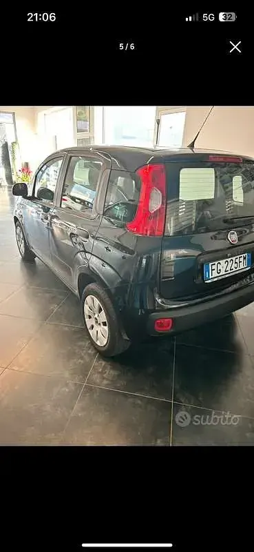Usata Fiat Panda Easy 69 CV (50 kW) 2016 Nero Utilitaria