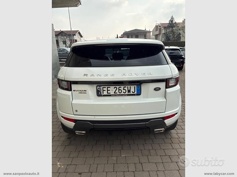 Usata Land Rover Range Rover evoque SE 180 CV (132 kW) 2016 Bianco Cabrio