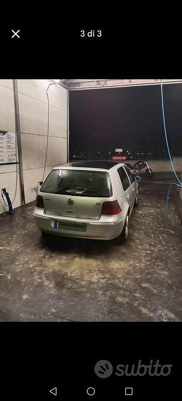 Usata VW Golf IV 116 CV (85 kW) 2001 Grigio Berlina