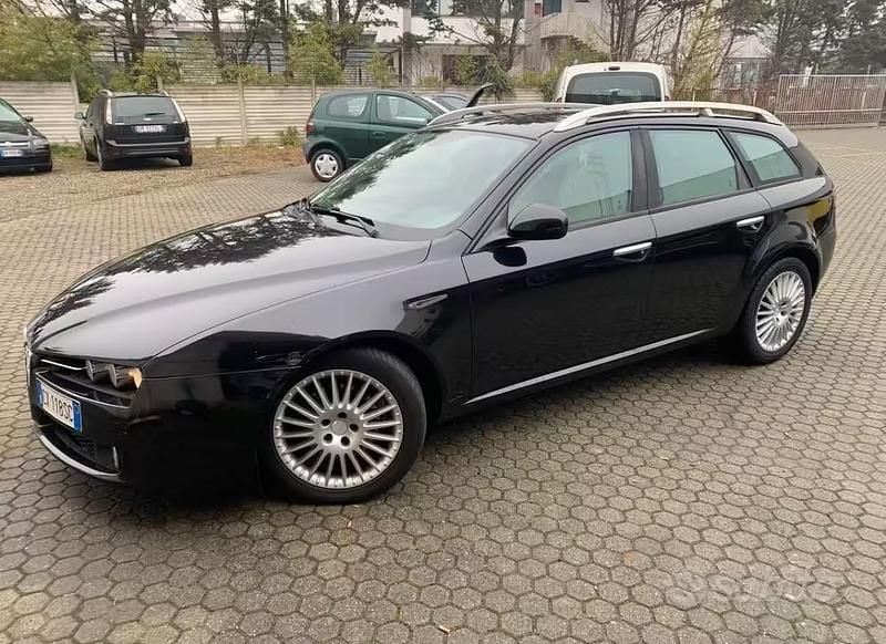 Usata Alfa Romeo 159 Distinctive 149 CV (109 kW) 2006 Nero Station wagon