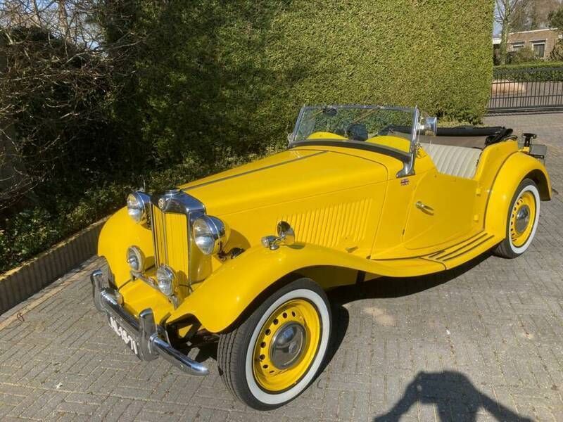 Giallo Usata 1951 MG TD Cabrio | 21.000 € - Immagine 1/4