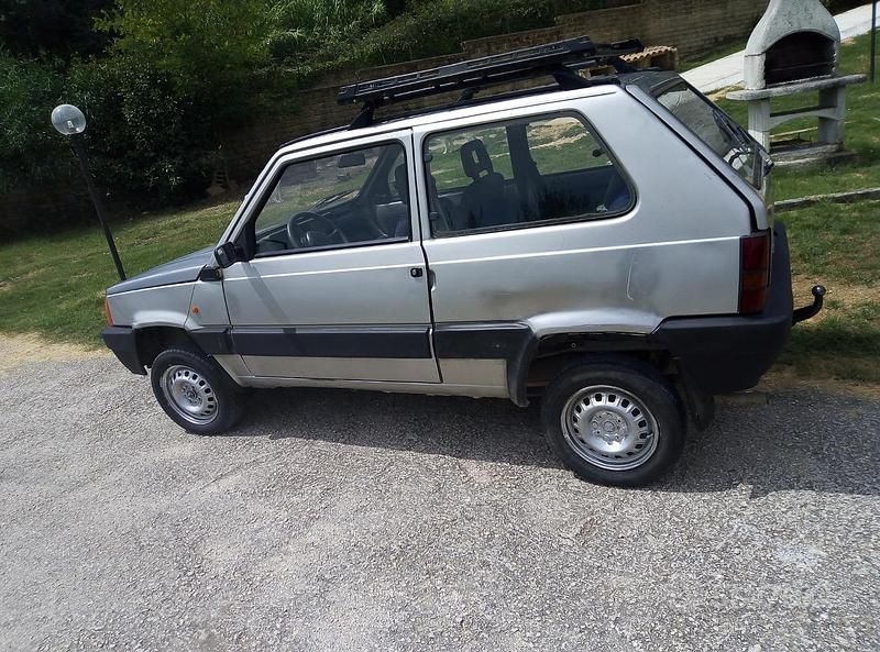 Usata Fiat Panda 4x4 45 CV (33 kW) 1999 Grigio Utilitaria