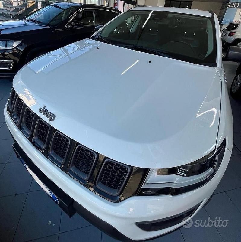 Bianco Usata 2019 Jeep Compass Trailhawk SUV | 18.000 € (Buon prezzo) - Immagine 1/4