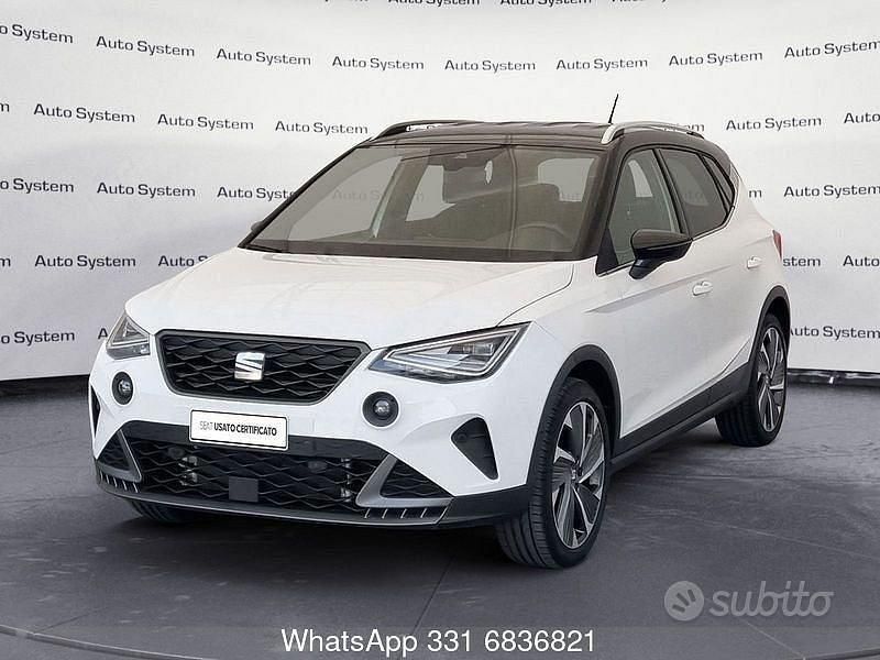 Usata Seat Arona FR 90 CV (66 kW) 2022 Bianco SUV