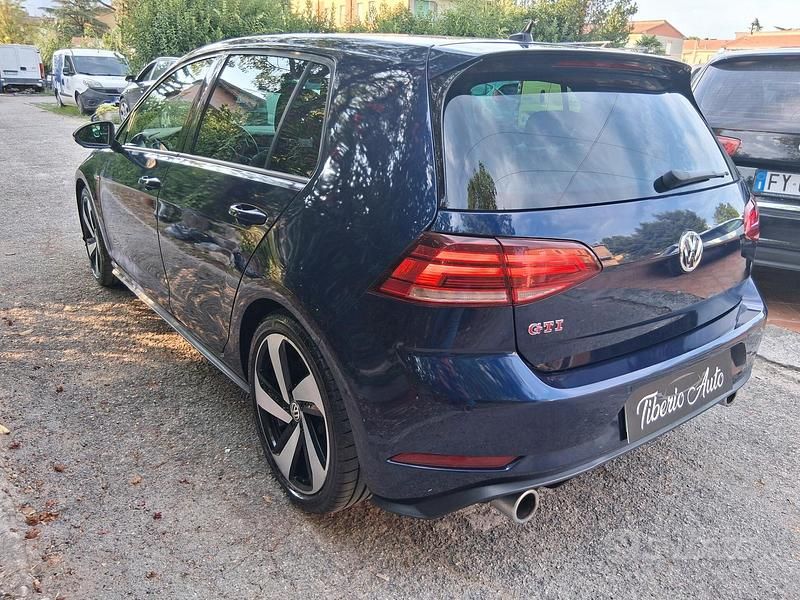 Usata VW Golf GTI 245 CV (180 kW) 2019 Blu Berlina