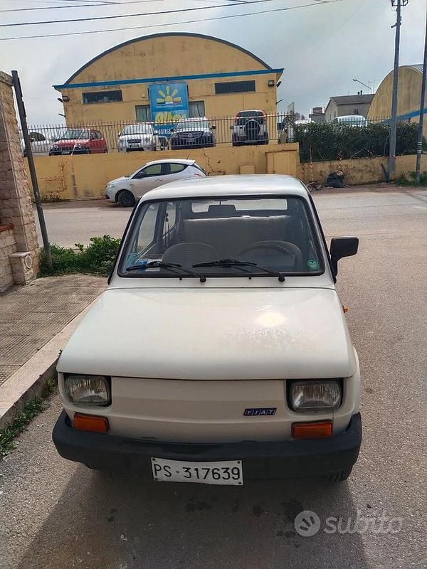 Usata Fiat 126 24 CV (17 kW) 1986 Bianco Utilitaria