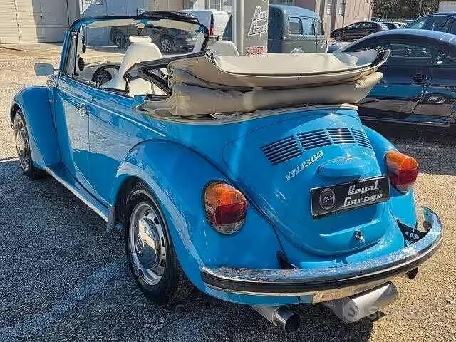 Usata VW Käfer Karmann 1970 Blu Cabrio