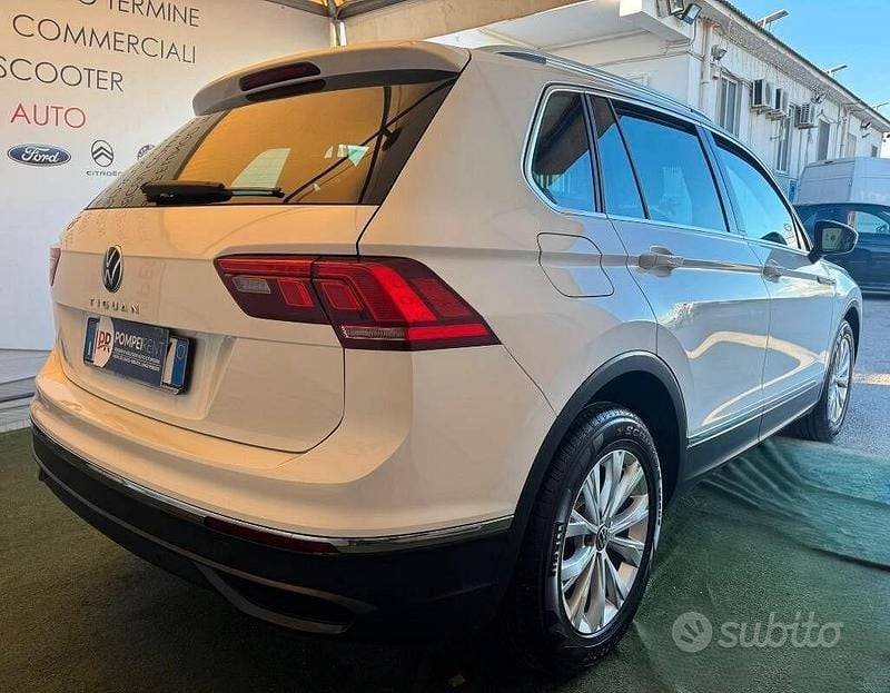 Usata VW Tiguan Life 150 CV (110 kW) 2023 Bianco SUV