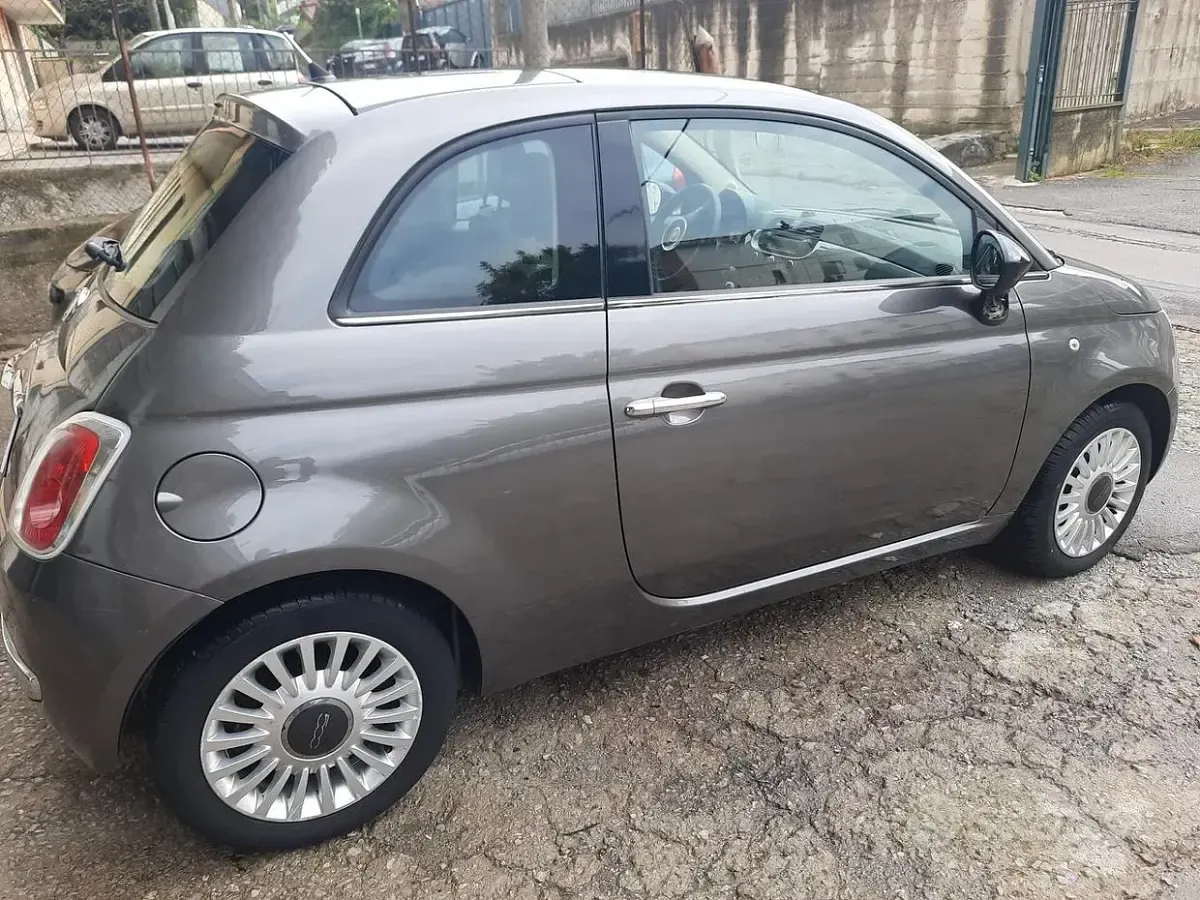 Usata Fiat 500 Lounge 85 CV (62 kW) 2012 Grigio Berlina