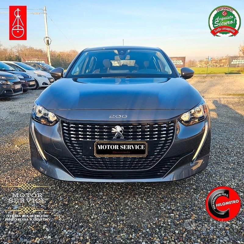 Usata Peugeot 208 Allure 75 CV (55 kW) 2021 Grigio Utilitaria