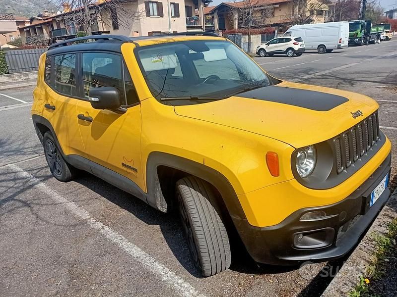 Usata Jeep Renegade 140 CV (102 kW) 2016 Giallo SUV