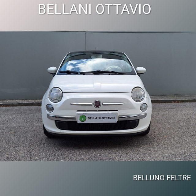 Usata Fiat 500 Lounge 95 CV (69 kW) 2011 Bianco pastello Utilitaria