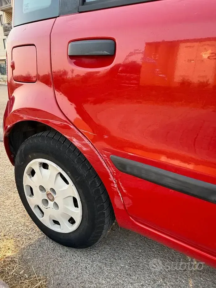 Usata Fiat Panda Dynamic 69 CV (50 kW) 2011 Rosso Utilitaria