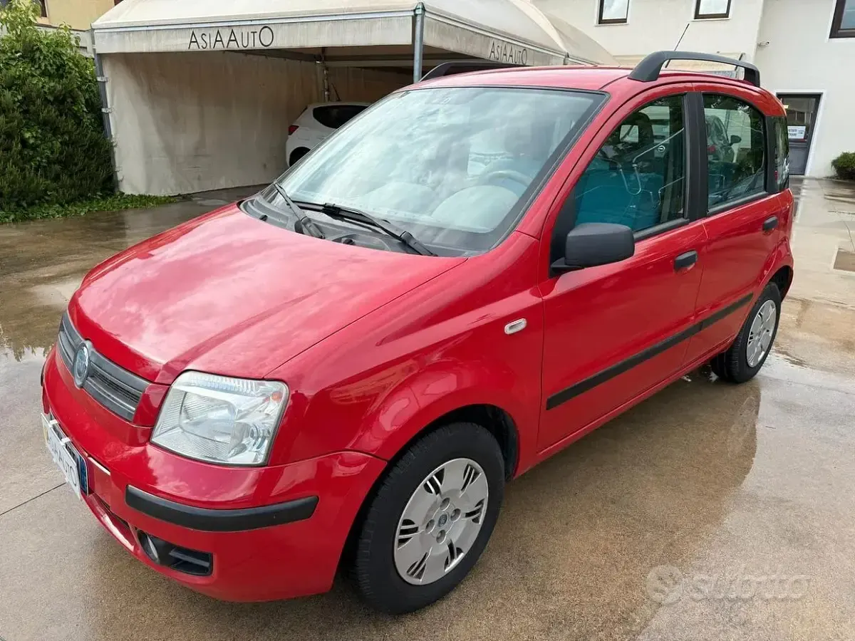 Usata Fiat Panda Dynamic 60 CV (44 kW) 2005 Rosso Utilitaria